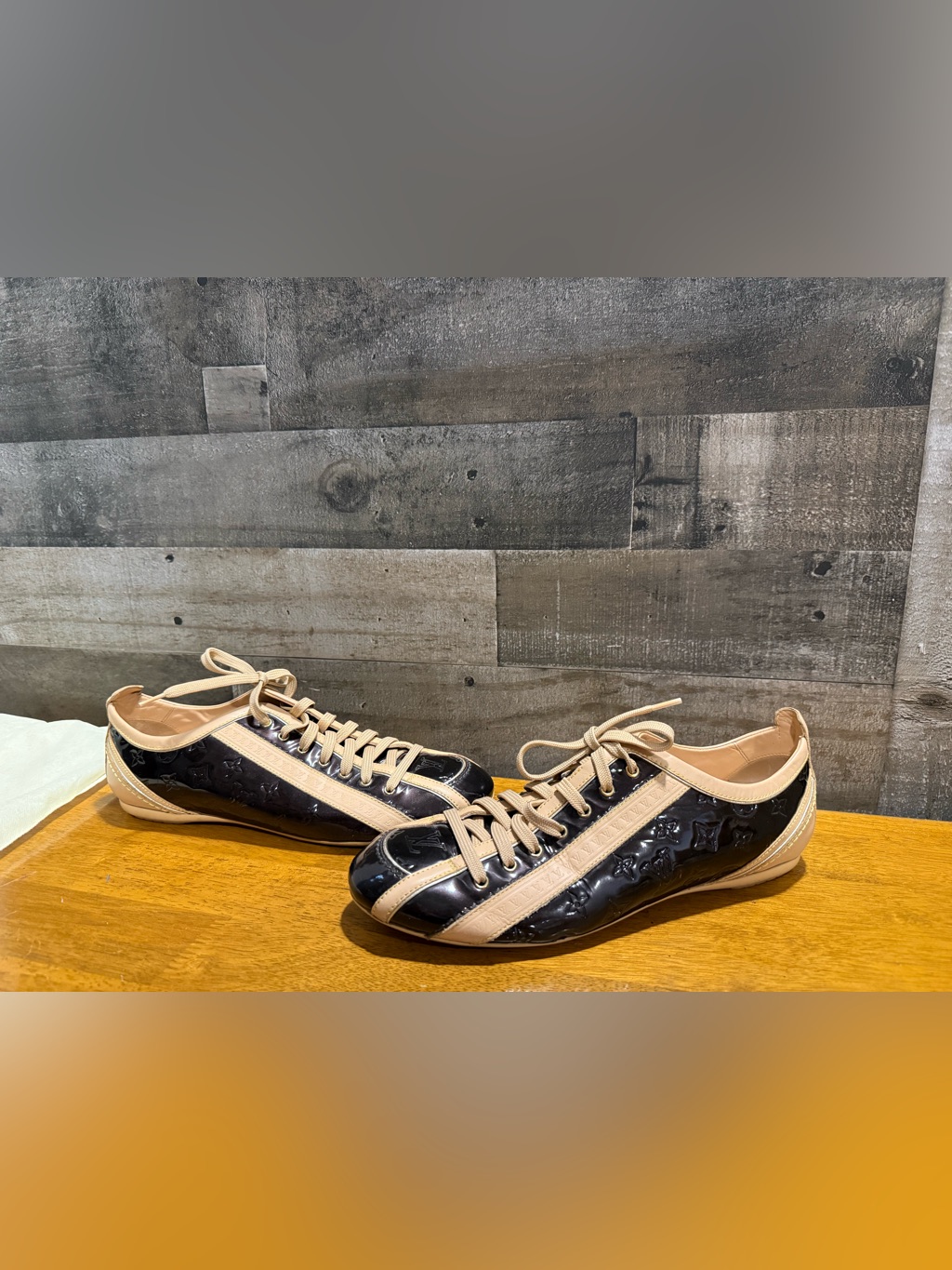 Louis Vuitton | Monogram Patent Leather Sneakers